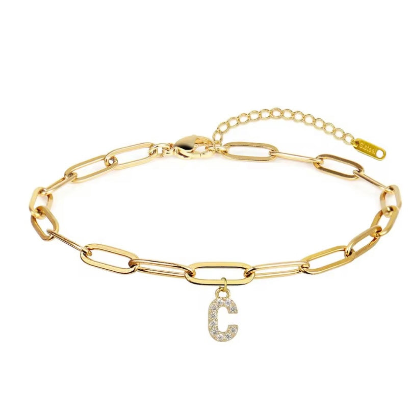 Letter bracelet