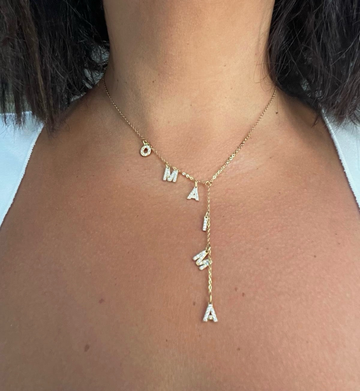 Y Shape Personalized Necklace