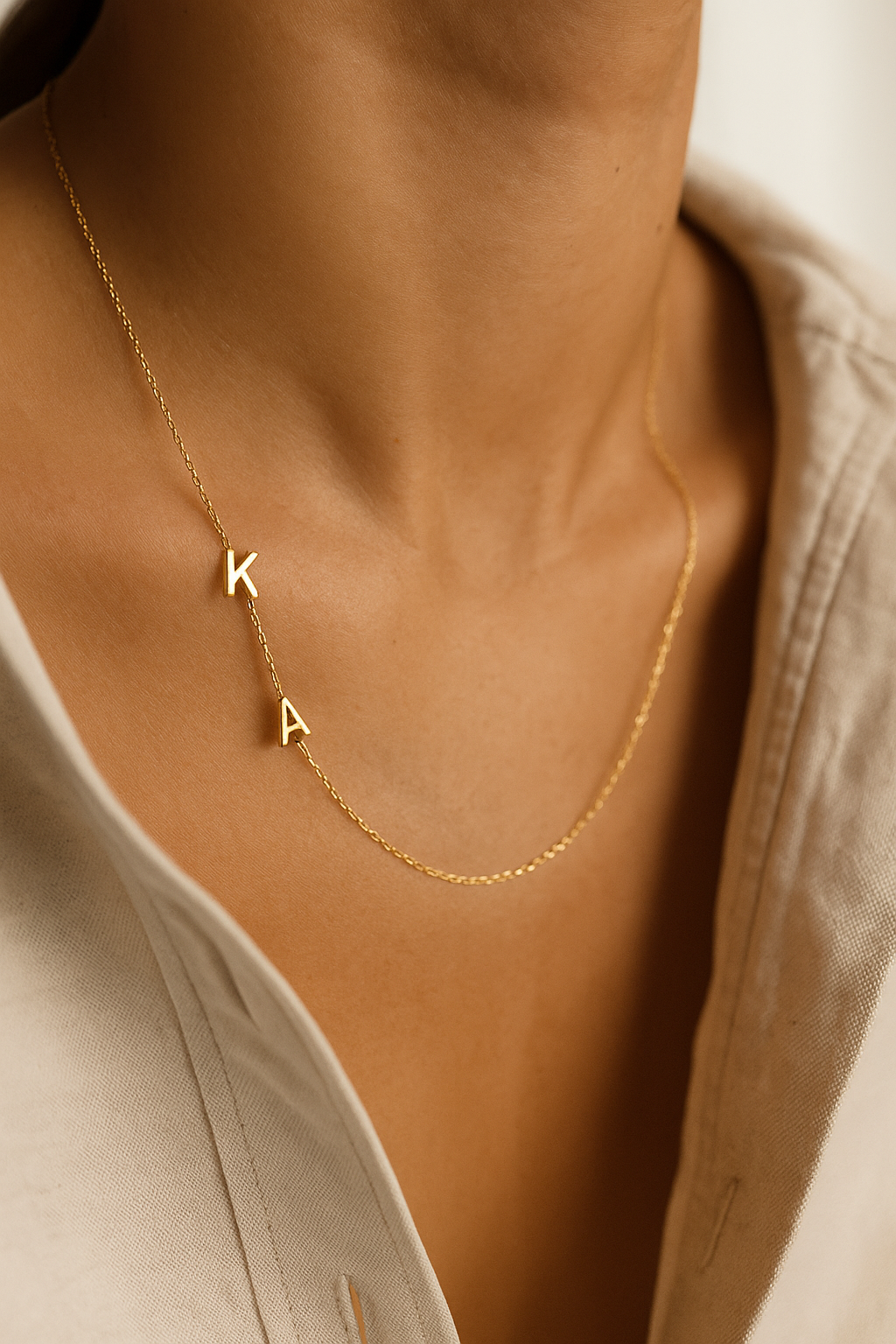 Personalized Letter Necklace