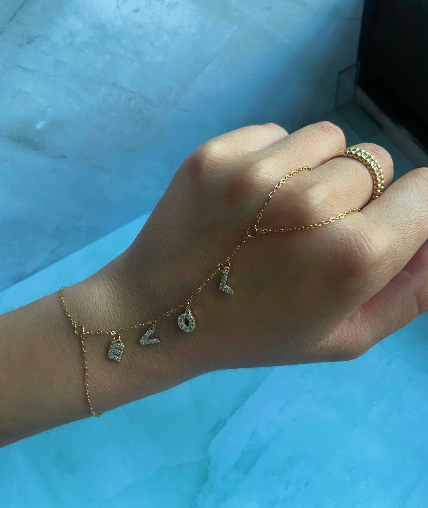 Personalized Hand Chain