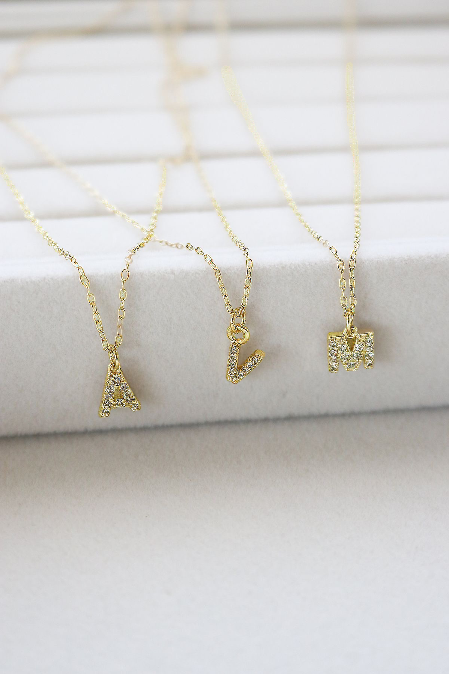 Initial necklace