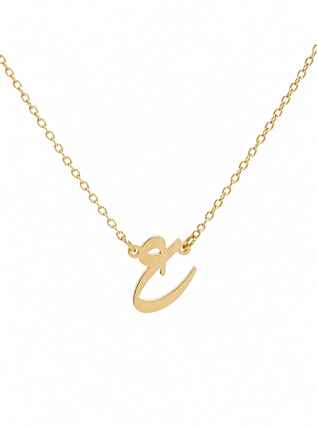 Arabic Initial Necklace