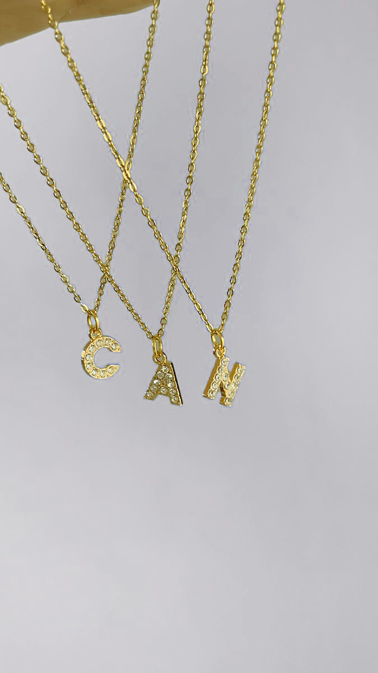 Initial necklace